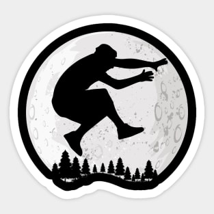 Parkour Freerunner Sport Parcours Sticker